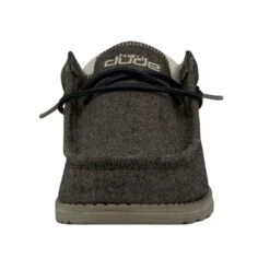 Heydude Hey Dude Wally Herringbone Chocolate -Heydude 110061915 WALLY HERRINGBONE CHOCOLATE LEFT 4 46672