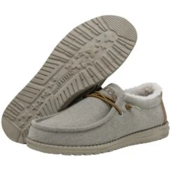 Heydude Hey Dude Wally Herringbone Grey -Heydude 110063133 WALLY HERRINGBONE GREY LEFT 3 27965