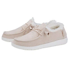 Heydude Hey Dude Wendy Corduroy Cream Shoe