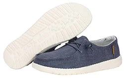 Heydude Hey Dude Chambray Navy & White Wendy Shoes 4 Heydude Hey Dude Chambray Navy & White Wendy Shoes - Image 4