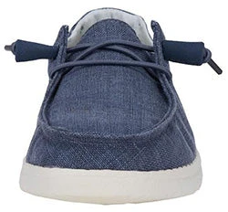 Heydude Hey Dude Chambray Navy & White Wendy Shoes 2 Heydude Hey Dude Chambray Navy & White Wendy Shoes - Image 2