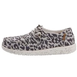 Heydude Hey Dude Wendy Cheetah Grey 8 Heydude Hey Dude Wendy Cheetah Grey -Heydude 121413091 WENDY WOVEN CHEETAH GREY 01