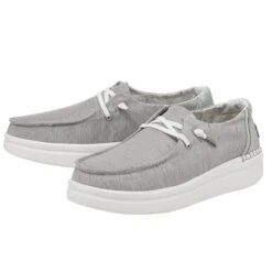 Heydude Hey Dude Women's Wendy Rise Chambray Lunar Rock