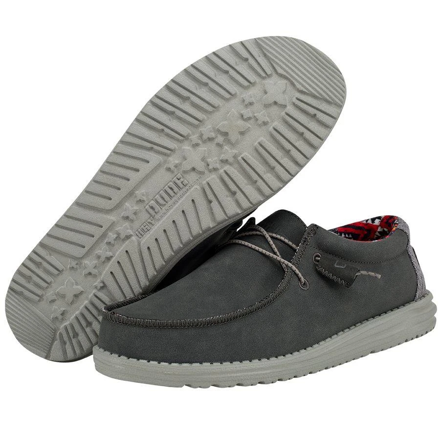 Heydude Hey Dude Wally Recycled Leather Quarry 2 Heydude Hey Dude Wally Recycled Leather Quarry - Image 2