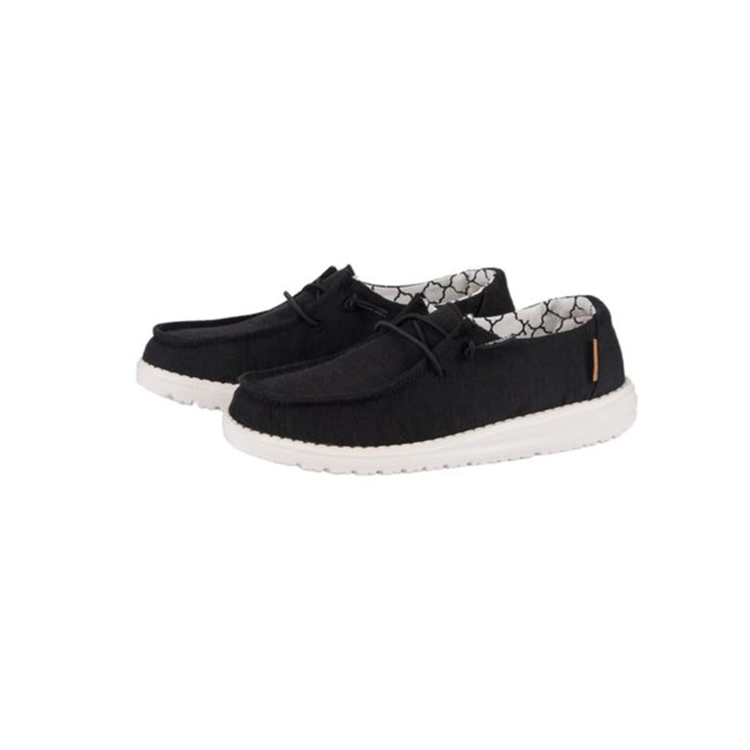 Heydude Hey Dude Wendy Toddler Linen Black Kid's Casual Shoe 2 Heydude Hey Dude Wendy Toddler Linen Black Kid's Casual Shoe - Image 2