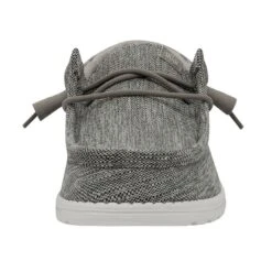 Heydude Hey Dude Men's Wally Ascend Woven Carbon -Heydude 40002 0YK WALLYASCENDWOVEN CARBON LEFTFRONT