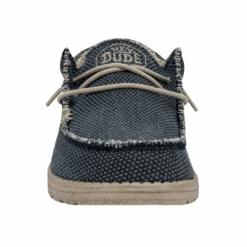 Heydude Hey Dude Men's Wally Braided Blue Night -Heydude 40003 4NM WALLBRAIDED BLUENIGHT RIGHTFRONT