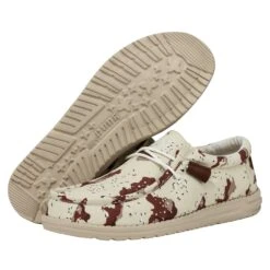 Heydude Hey Dude Men's Wally Ripstop D Camo -Heydude 40004 979 WALLYCAMOUFLAGE DESERTCAMO PAIRBOTTOM