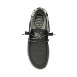 Heydude HEY DUDE WALLY ECO TIE DYE GREY -Heydude 40012 030 WALLYFUNKTIEDYE GREY RIGHTTOP