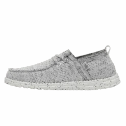 Heydude HEY DUDE WALLY HALO STONE WHITE -Heydude 40014 1KA WALLYHALO STONEWHITE LEFTSIDE