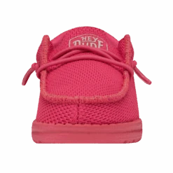 Heydude Hey Dude Toddler Funk Monochrome Electric Pink -Heydude 40030 6QQ WALLYTODDLERFUNKMONO ELECTRICPINK LEFTFRONT