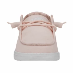 Heydude Hey Dude Wendy Slub Canvas Pink 11 Heydude Hey Dude Wendy Slub Canvas Pink -Heydude 40063 680 WENDYSLUBCANVAS PINK RIGHTFRONT