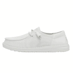 Heydude HEY DUDE WENDY FUNK MONO WHITE 10 Heydude HEY DUDE WENDY FUNK MONO WHITE -Heydude 40065 100 WENDYFUNKMONO WHITE LEFTSIDE