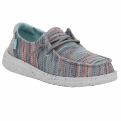 Heydude Hey Dude Youth Wendy Sunset Pink 11 Heydude Hey Dude Youth Wendy Sunset Pink -Heydude 40111 9C9 WENDYYOUTHSTRETCH SUNSETPINK RIGHTANGLE