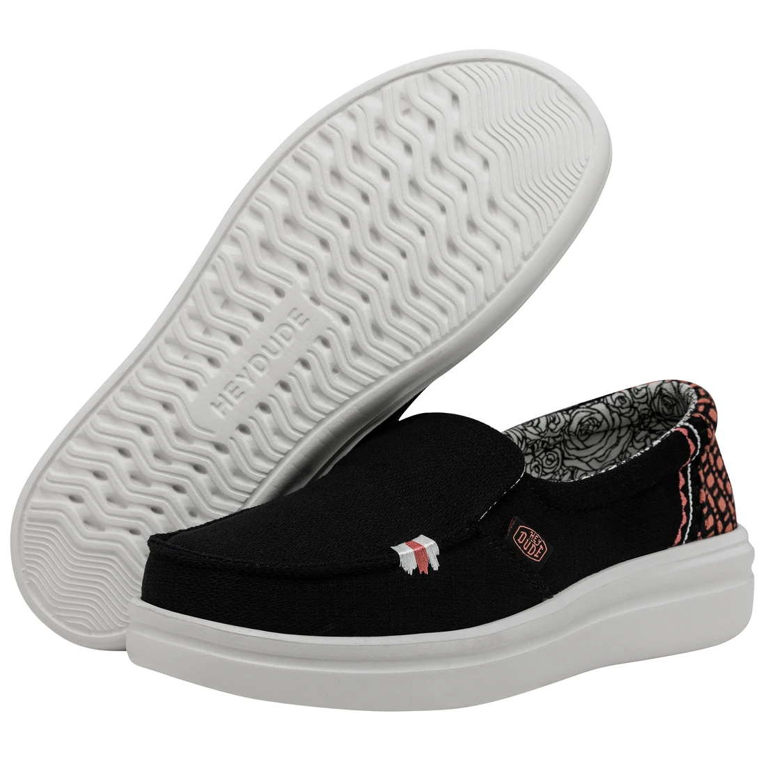 Heydude Hey Dude Misty Rise Black Palm 2 Heydude Hey Dude Misty Rise Black Palm - Image 2