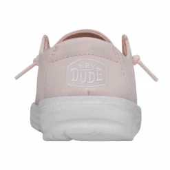 Heydude Hey Dude Wendy Toddler Slub Canvas Pink 17 Heydude Hey Dude Wendy Toddler Slub Canvas Pink -Heydude 40144 680 WENDYTODDLERSLUBCANVAS PINK RIGHTBACK