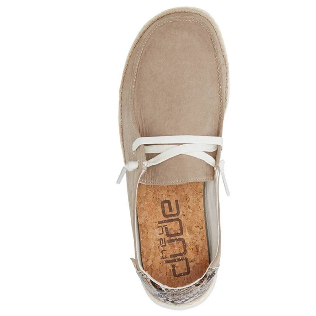 Heydude Hey Dude Python Brown Casual Shoe 3 Heydude Hey Dude Python Brown Casual Shoe - Image 3