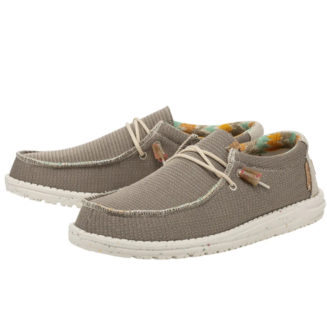 Heydude Men's Hey Dude Wally Eco Sox Desert Brown 1 Heydude Men's Hey Dude Wally Eco Sox Desert Brown