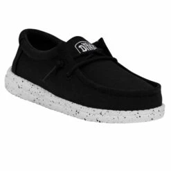 Heydude Hey Dude Wally Youth Slub Canvas Black 5 Heydude Hey Dude Wally Youth Slub Canvas Black -Heydude Screenshot2023 02 28155029