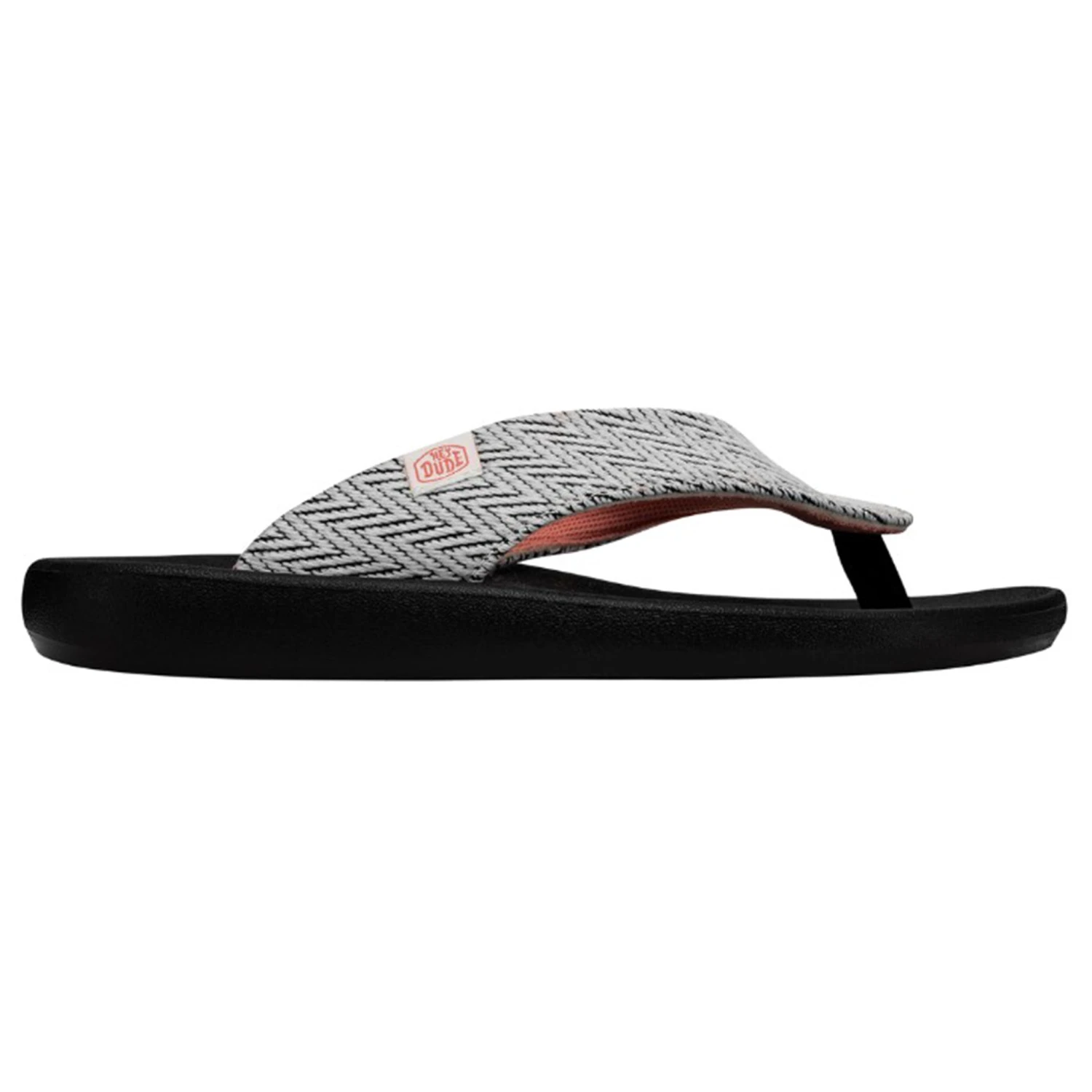 Heydude Hey Dude Women's Meg Waves Black Flip Flops 4 Heydude Hey Dude Women's Meg Waves Black Flip Flops - Image 4