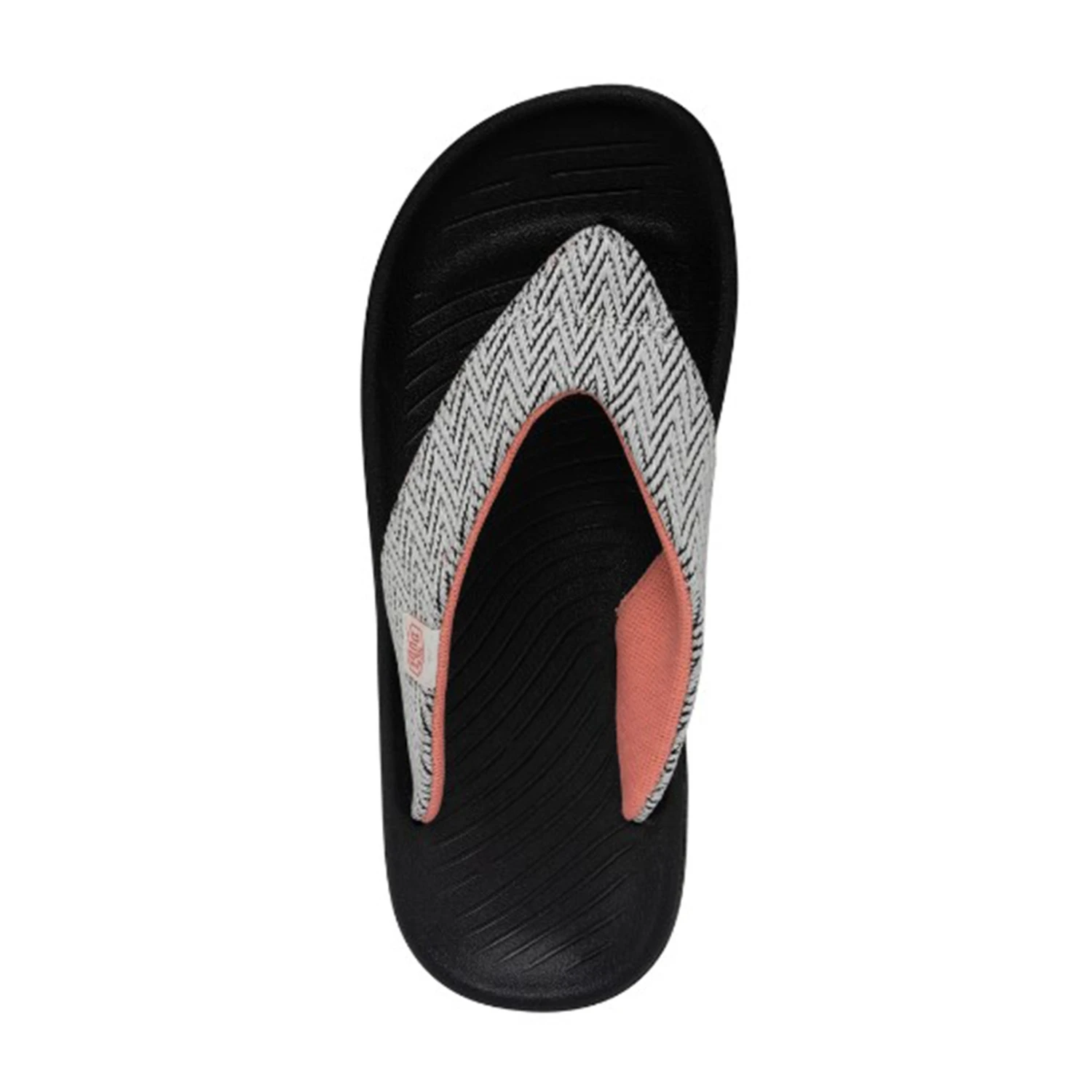 Heydude Hey Dude Women's Meg Waves Black Flip Flops 6 Heydude Hey Dude Women's Meg Waves Black Flip Flops - Image 6