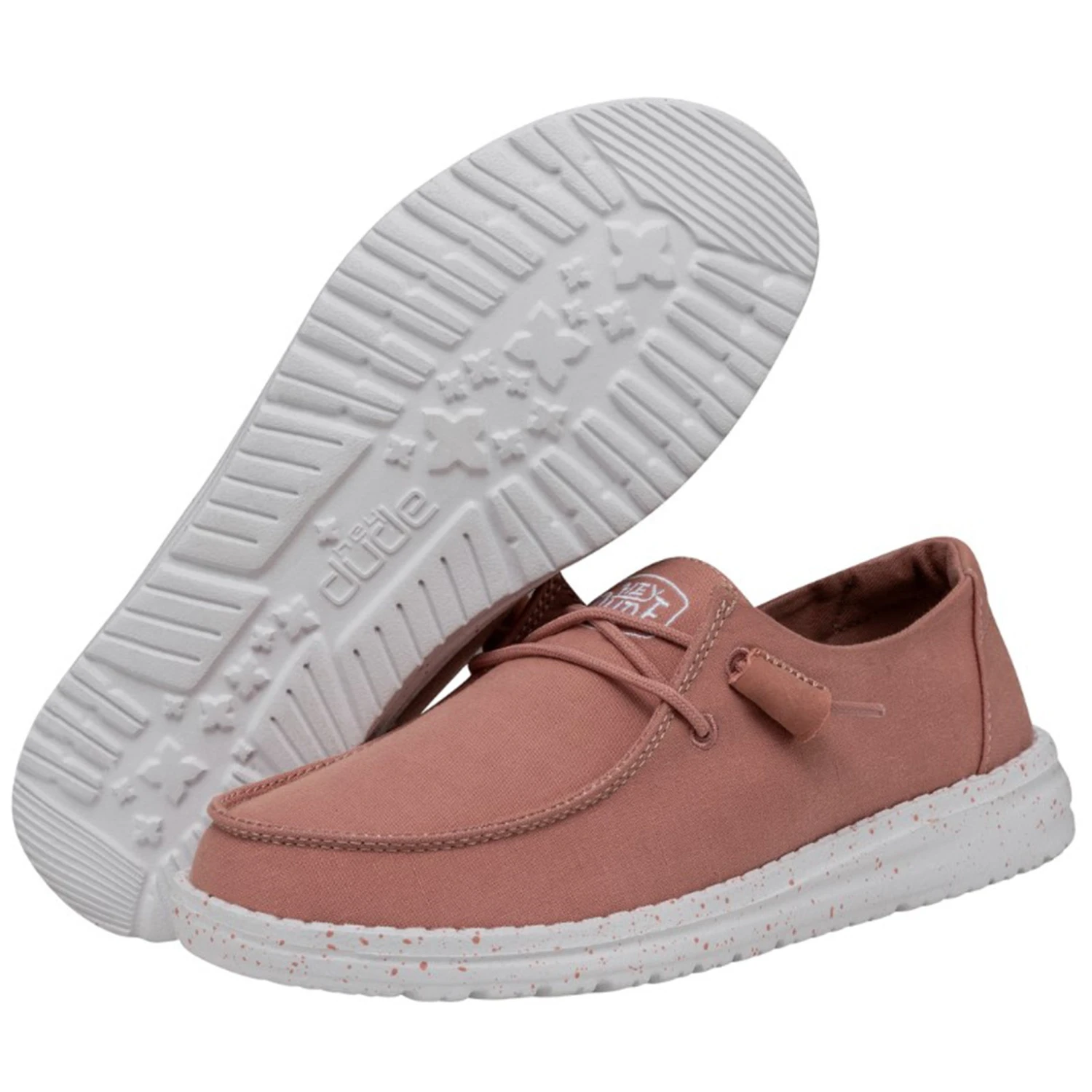 Heydude Hey Dude Wendy Slub Canvas Terracotta 2 Heydude Hey Dude Wendy Slub Canvas Terracotta - Image 2