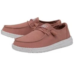 Heydude Hey Dude Wendy Slub Canvas Terracotta