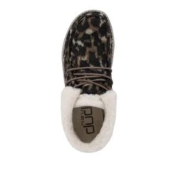 Heydude HEY DUDE BRITT ABSTRACT TAN LEOPARD -Heydude britle5