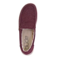 Heydude Hey Dude Misty Burgundy Slip On 7 Heydude Hey Dude Misty Burgundy Slip On -Heydude burg4