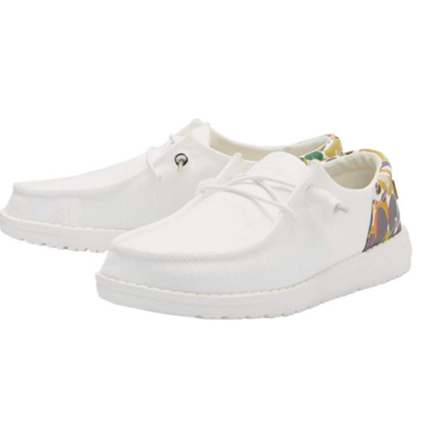 Heydude HEY DUDE WENDY FUNK CHAMBRAY WHITE 1 Heydude HEY DUDE WENDY FUNK CHAMBRAY WHITE