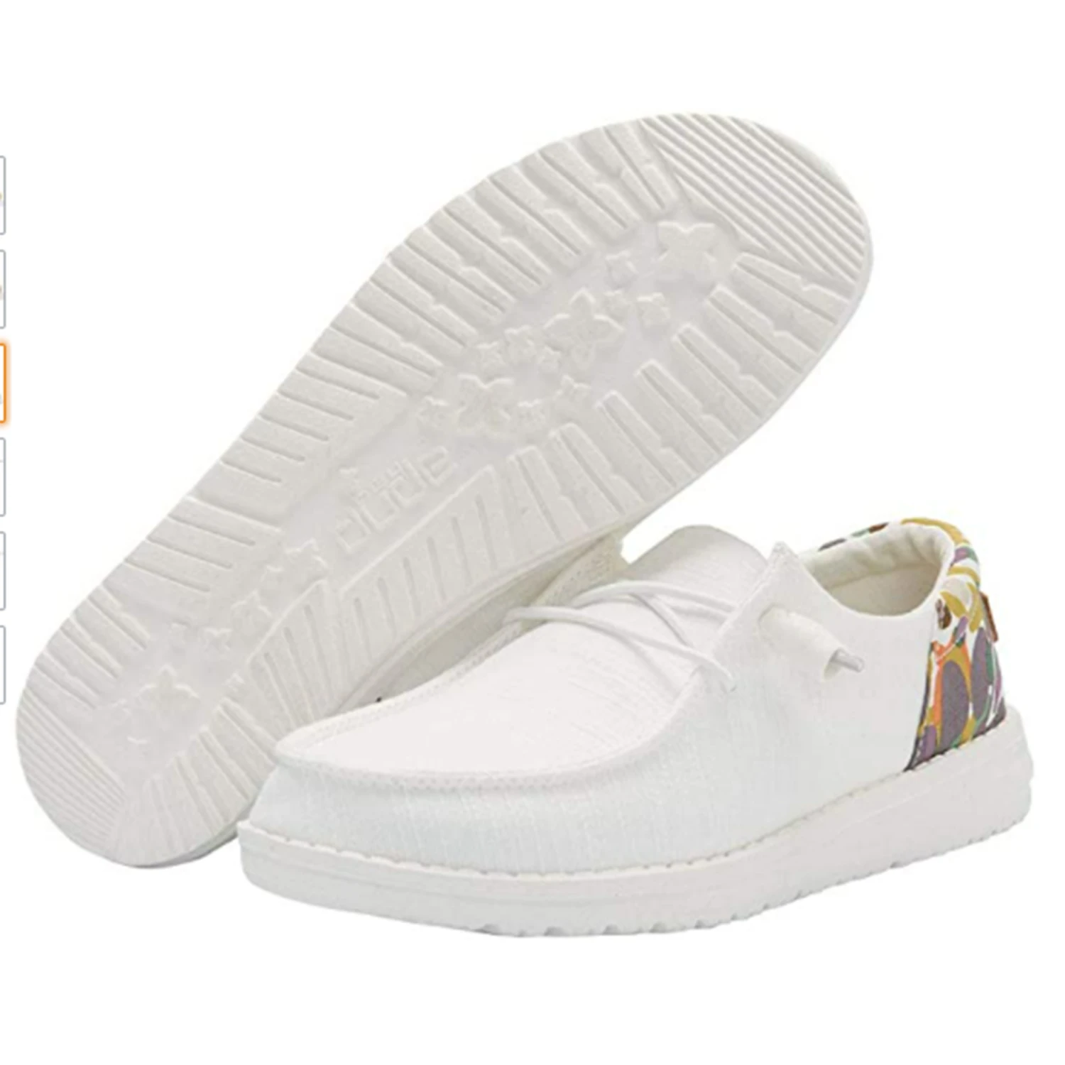 Heydude HEY DUDE WENDY FUNK CHAMBRAY WHITE 2 Heydude HEY DUDE WENDY FUNK CHAMBRAY WHITE - Image 2